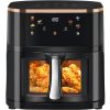 Nagy méretű zsírmentes fritőz, air fryer sütéshez 1400W, 10 l