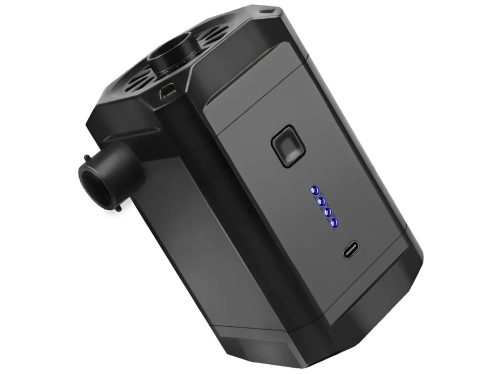 USB Elektromos matrac pumpa, LED fénnyel cserélhető tippekkel