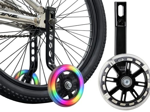LED-es világító oldalkerekek gyermekkerékpárhoz
