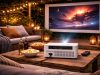 X6 4K videoprojektor, Android TV 11.0, Wi-Fi, Bluetooth, 100 hüvelykes LCD-képernyő