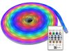 Flexibilis RGB Neon LED Szalag 5 m, Applikációval és Távirányító Vezérléssel, Zeneszinkron, Vízálló