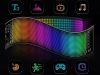 Rugalmas LED Mátrix Panel – Gesztusjelző és Görgető Szöveg Kijelző Szélvédőre, kirakatba, 5V, USB