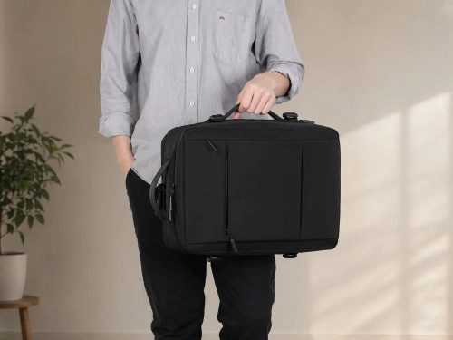 USB-s nagy méretű kézipoggyász, utazó táska elektromos vákuumpumpával