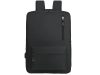 Városi laptop hátizsák USB-porttal, 18–20 l, 45×30×16 cm, fekete