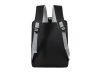 Városi laptop hátizsák USB-porttal, 18–20 l, 45×30×16 cm, fekete