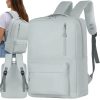 Városi laptop hátizsák USB-porttal, 18–20 l, 45×30×16 cm, szürke