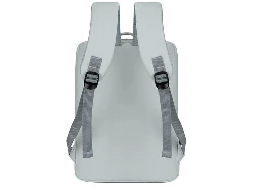 Városi laptop hátizsák USB-porttal, 18–20 l, 45×30×16 cm, szürke