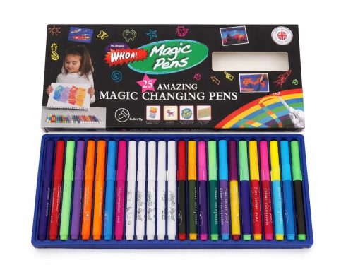 Whoa! Magic Pens 25 darab varázslatos színváltó filctoll készlet