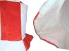 Fehér-piros szurkolói hengeres kalap, fejfedő, lengyelország, meccs