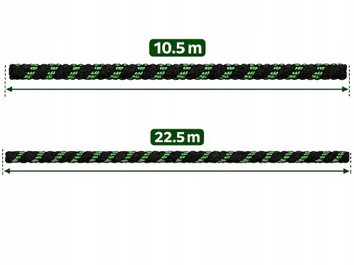 Rugalmas, Csavarodásmentes Kerti Locsolótömlő szórófejjel Tartozékokkal, tartós és erős, 10,5–22,5 m
