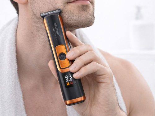 USB-C-s hajvágó és szakálltrimmer, 6 W, 4 toldófésűvel