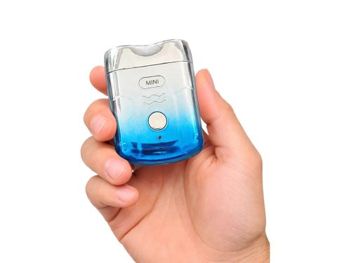 Mini USB-s zsebborotva és szakálltrimmer férfiaknak