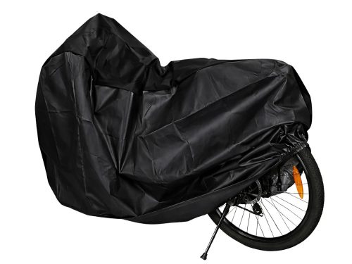 Vízálló motor és kerékpár takaróponyva UV-védelemmel, rögzítő pánttal, 215x130 cm