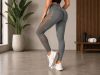 Női push-up alakformáló magas derekú leggings szürke L/XL