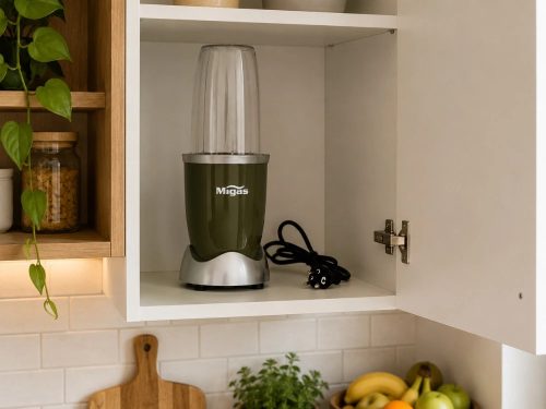 Turmixgép smoothie-hoz és Koktélokhoz 3 keverőpohárral – KEVER, APRÍT, JÉGET TÖR, 600W