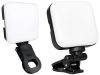 Rgb mini led-lámpa fotózáshoz és videózáshoz, 150°-os szög, 1/4''-es menetes rögzítés, klipszes, 3000k – 6500k, 5,5W