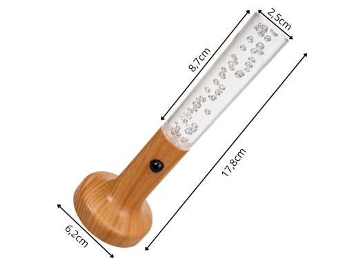 Led-es éjszakai lámpa mozgásérzékelővel, dekoratív fali lámpa, usb-c csatlakozóval, meleg fényű