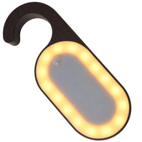   Led-es éjszakai lámpa akasztóval szekrényre, mozgásérzékelővel, meleg fényű