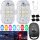 Univerzális RGB LED villogó autóhoz, motorhoz és drónhoz – Távirányítós, akkumulátoros stroboszkóp szett, 2db