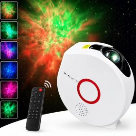   Galaksis csillagprojektor led bluetooth hangfalakkal, távirányítóval és éjjeli lámpával