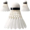 Badminton tollaslabdák 3 darabos fehér készlet