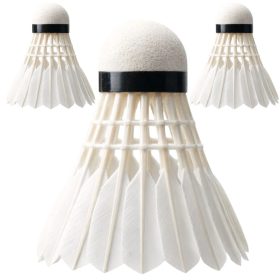 Badminton tollaslabdák 3 darabos fehér készlet