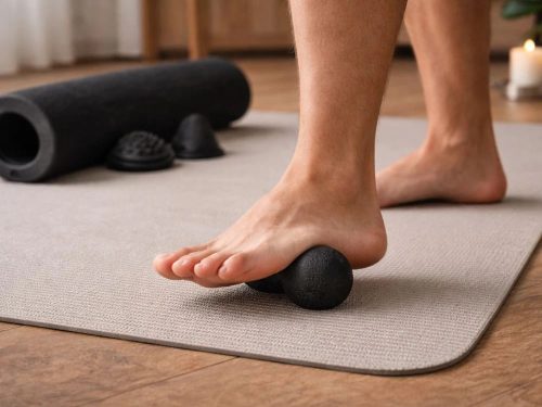 5 az 1-ben EPP masszázsgörgő készlet 37 cm-es hengerrel