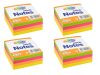 Színes öntapadó cédulák, 400 lapos tömb, sticky notes készlet