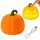 Újratölthető LED Halloween tök asztali lámpa időzítővel
