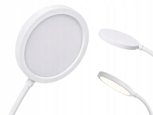 LED Rugalmas érintős USB-C asztali lámpa, fehér