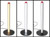 Modern Álló asztali LED USB lámpa fényerőszabályozással, 50 cm