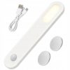 LED lámpa USB mozgásérzékelővel, mágneses, gardróbba vagy lépcsőre, 1,5 W, fehér