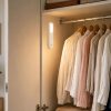 LED lámpa USB mozgásérzékelővel, mágneses, gardróbba vagy lépcsőre, 1,5 W, fehér