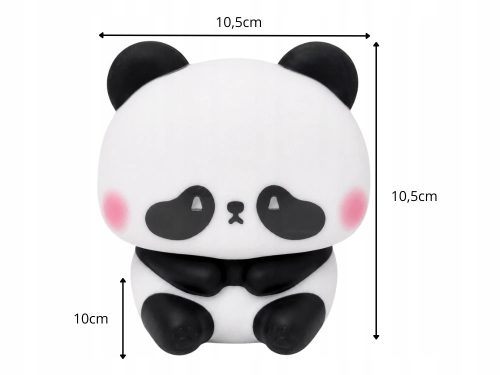 SZILIKON PANDA LED RGB ÉJSZAKAI LÁMPA GYEREKEKNEK