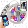 Intelligens 10m-es Bluetooth Neon RGB LED Szalag Szett – Zenére Villogó Hangulatvilágítás
