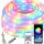 Okos 360° rugalmas RGB Neon LED Szalag Szett, Bluetooth App Vezérlés, 5m