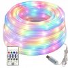 Okos 360° rugalmas RGB Neon LED Szalag Szett, Bluetooth App Vezérlés, 5m