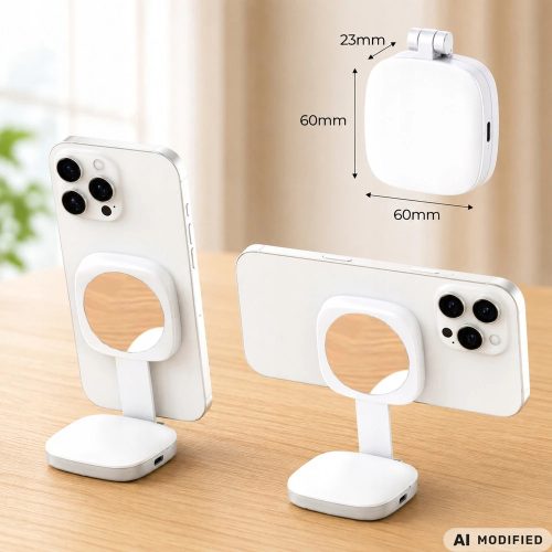 SmallRig Vibe P48 Hordozható LED Videólámpa Telefonra – Mágneses Szelfilámpa Vlogoláshoz