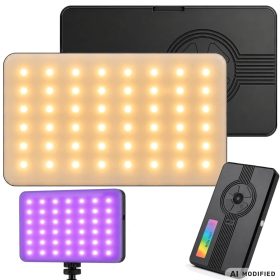 Zseb rgb-w led fotólámpa, 138 led-del, 2700k–6500k