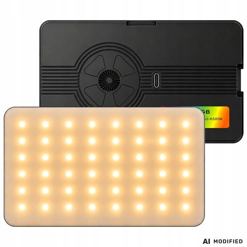 Zseb rgb-w led fotólámpa, 138 led-del, 2700k–6500k