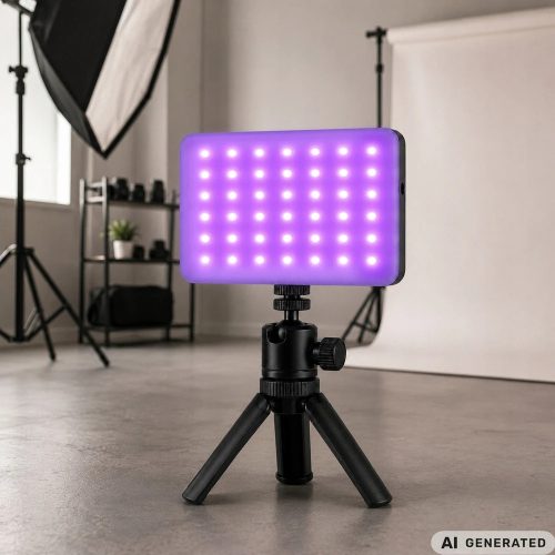 Zseb rgb-w led fotólámpa, 138 led-del, 2700k–6500k