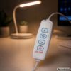 Hordozható LED Asztali Lámpa, Összecsukható Fotó és Smink Lámpa kapcsolóval 30 cm