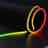 Nagy Méretű RGB Világító Gamer Egérpad – 14 Világítási Mód, Vízálló Szövet, USB, 90x40 cm