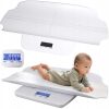 Digitális Babamérleg 2in1, Levehető Tálca 60 cm-es Mérőléccel, Súlyrögzítő Funkció, 100 kg-ig