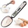 Elektronikus, lcd-képernyős, digitális, konyhai kanál mérleg precíz, 300 g/0,1 g