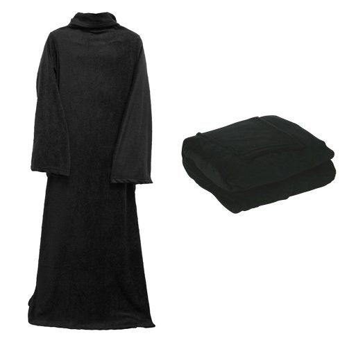 Belebújós hosszú Snuggie gyapjú takaró olvasáshoz, pihenéshez