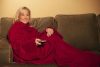 Belebújós hosszú Snuggie gyapjú takaró olvasáshoz, pihenéshez 